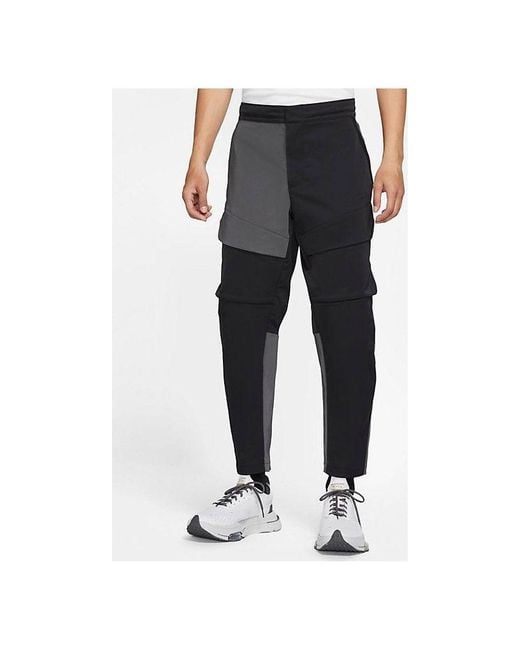 Nike Gray Sportswear Tech Pack Splicing Elastic Waistband Cargo Sports Pants/Trousers/Joggers for men