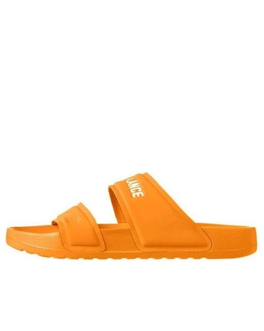 New Balance Orange Casual Style Sport Sandals for men