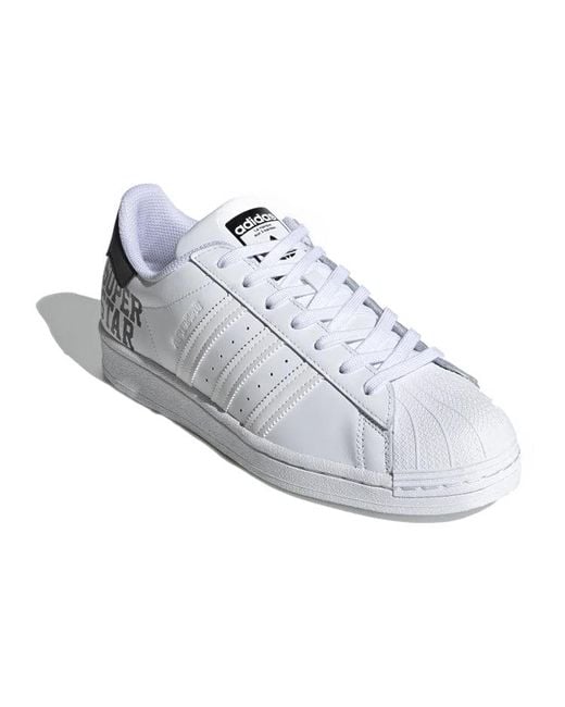 Adidas White Superstar 'Varsity Pack for men