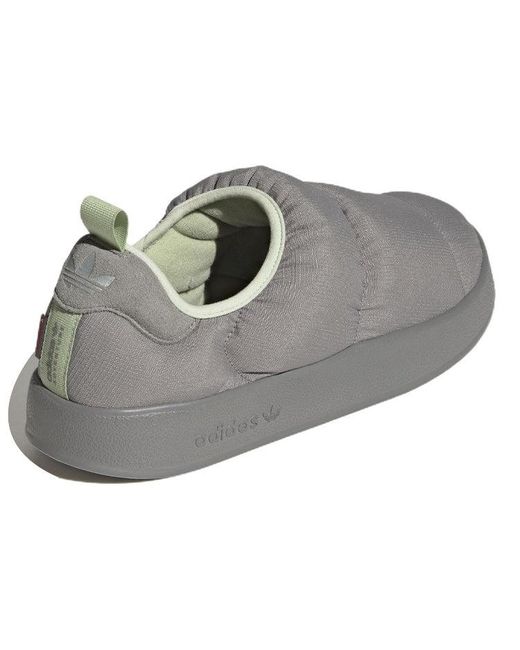 Adidas Gray Puffylette 'Charcoal Solid' for men