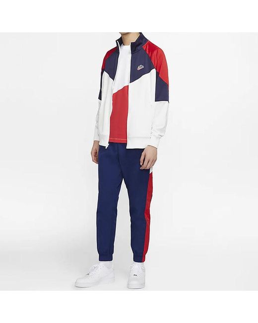 Nike Blue As Sportswear He Wr Pant Wvn Sign for men