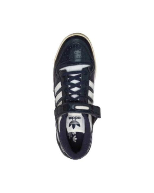 Adidas Blue Forum 84 Low Trainers Size 8.5 for men
