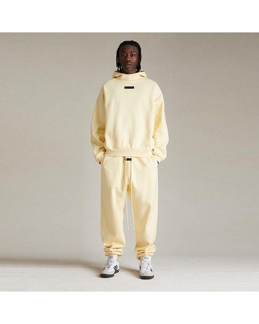 Fear Of God Yellow Pullover Hoodie 'Garden' for men