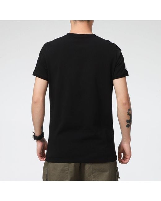 PUMA Black Iconic T7 T-Shirt for men