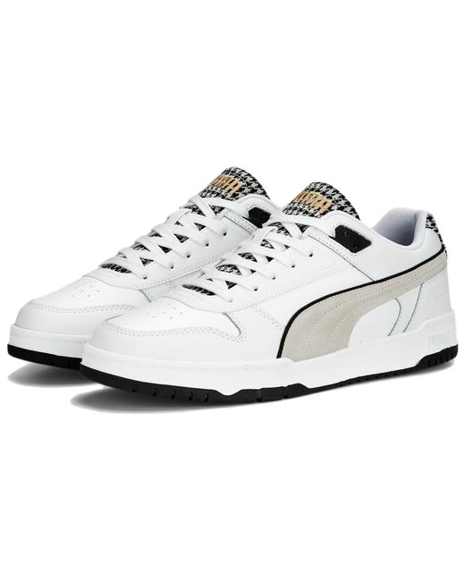 PUMA White (Wmns) Rbd Game Low Houndstooth