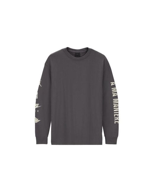 Nike Gray X A Ma Maniere Long Sleeves T-Shirt Asia Sizing for men