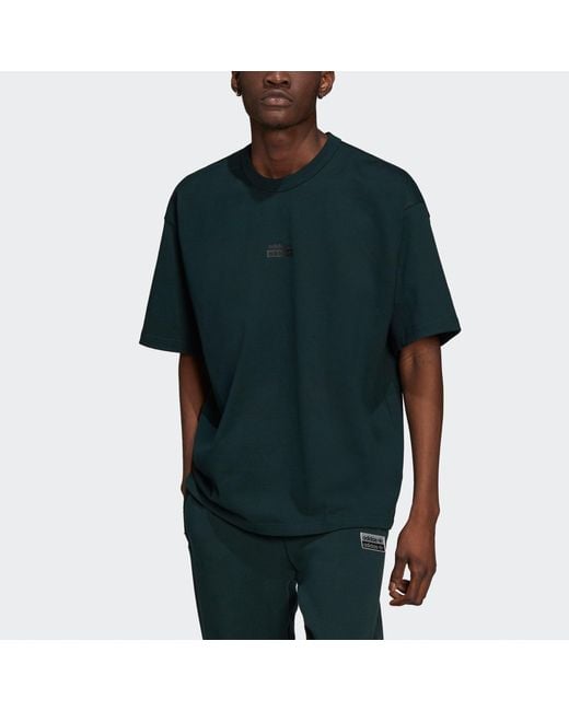 Adidas Green Originals R.Y.V. Grx Tee Logo Tee for men