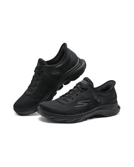 Skechers Black Go Walk 7 Slip-Ins for men