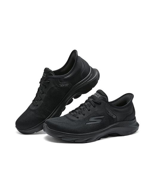 Skechers Black Go Walk 7 Slip-Ins for men