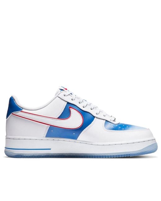 Nike Blue Air Force 1 Low 'New Jersey Nets Hardwood Classics' for men