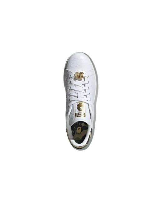 Adidas White X A Bathing Ape Stan Smith '30Th Anniversary' for men