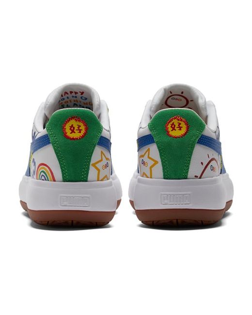 PUMA Blue (Wmns) X Flabjacks Suede Mayu 'Happy Doing Nothing Island'
