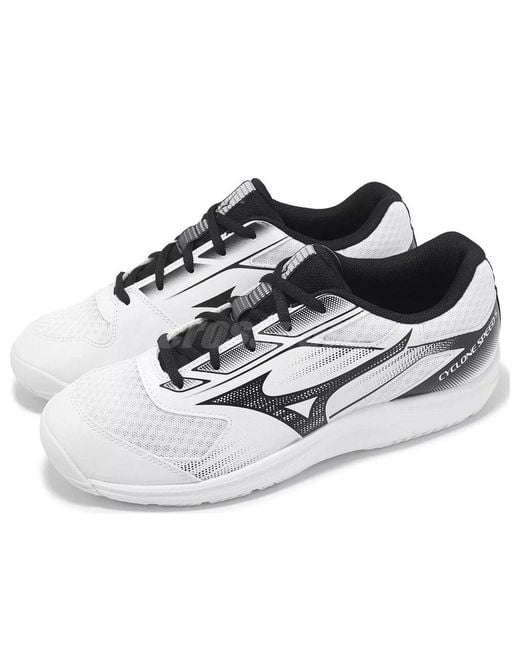 Mizuno White Cyclone Speed 4 for men
