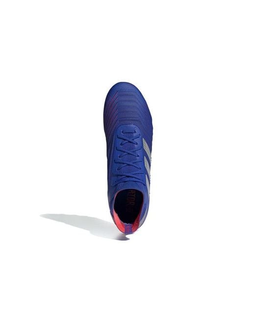 Adidas Blue Predator 19.1 Ag 'Bold Metallic' for men