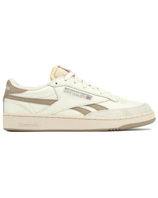 Reebok White Club C Revenge Vintage 'Off- Taupe' for men