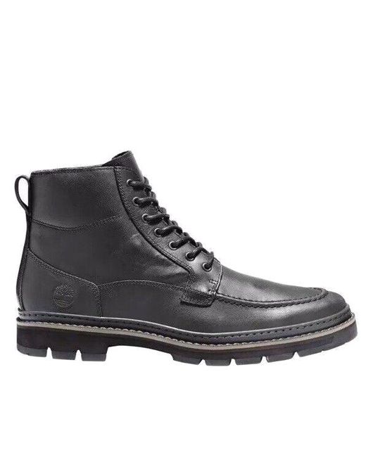 Timberland Black Port Union Waterproof Boots Full Grain' for men