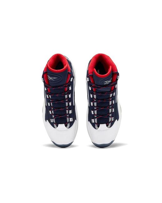 Reebok Blue Question Mid 'Usa' for men