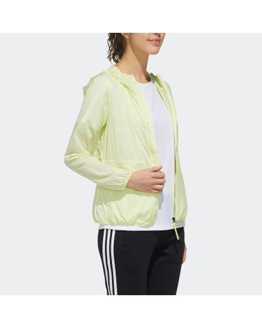 Adidas Green (Wmns) Windbreaker Bos Jacket Windtight Coat