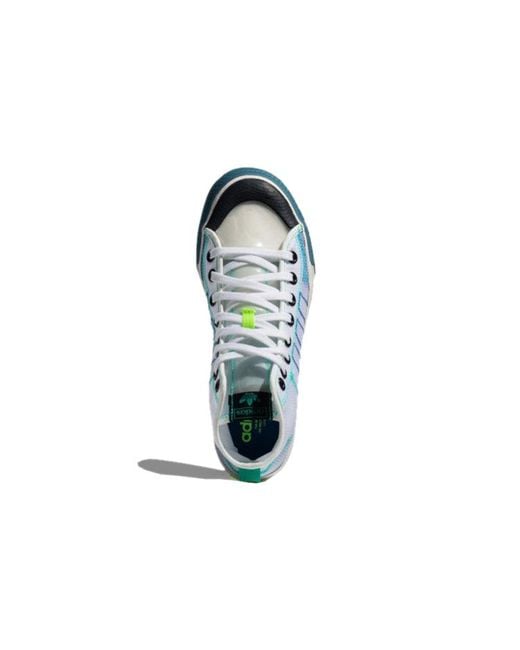 Adidas Blue Nizza Hi Rf Lush' for men