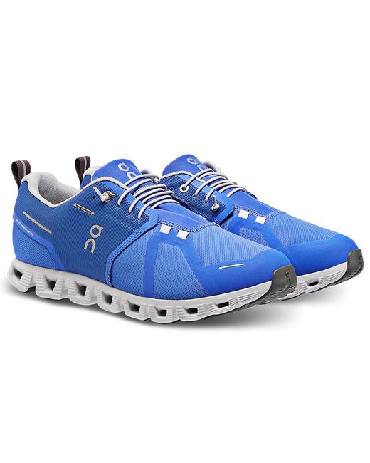 On Shoes Blue Cloud 5 Waterproof 'Cobalt Glacier' for men