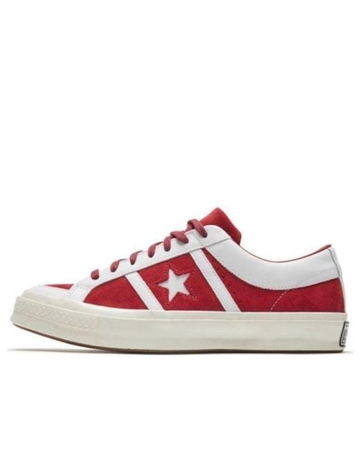 Converse Red One Star Academy for men