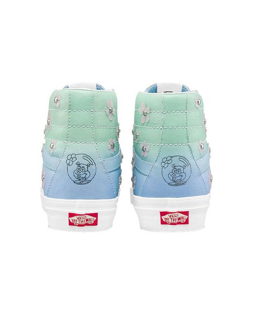 Vans Blue Sandy Liang X Sk8-Hi 38 Dx 'Sandy Cheeks' for men
