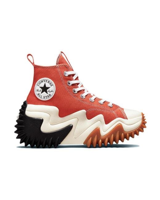 Converse Red Run Star Motion Platform High 'Seasonal Color