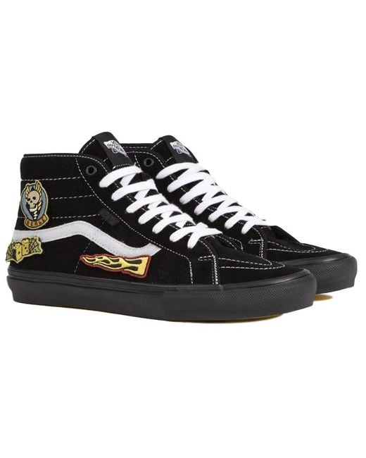 Vans Black Elijah Berle X Skate Sk8-Hi Decon for men