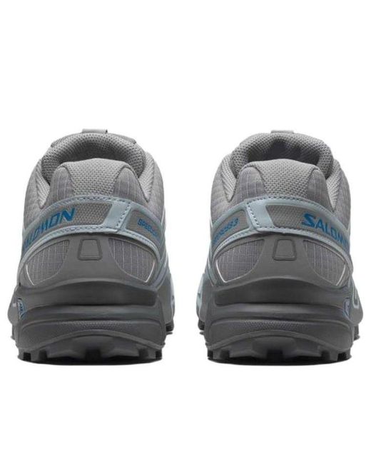 Salomon Gray Speedcross 3 "Alloy Ballad Castlerock" for men