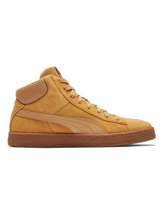 PUMA 1948 Mid High Top in Brown for Men | Lyst