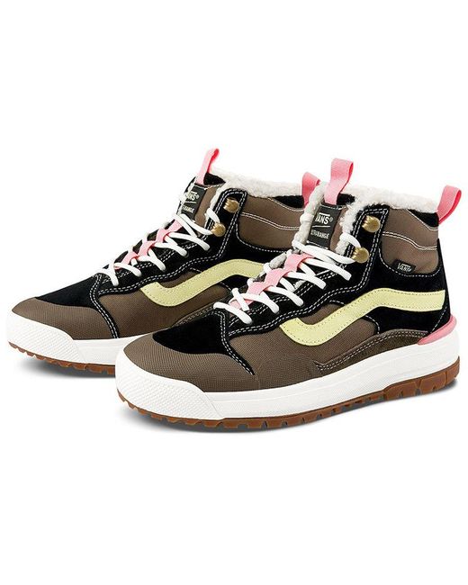 Vans Black Ultrarange Exo Hi Mte for men