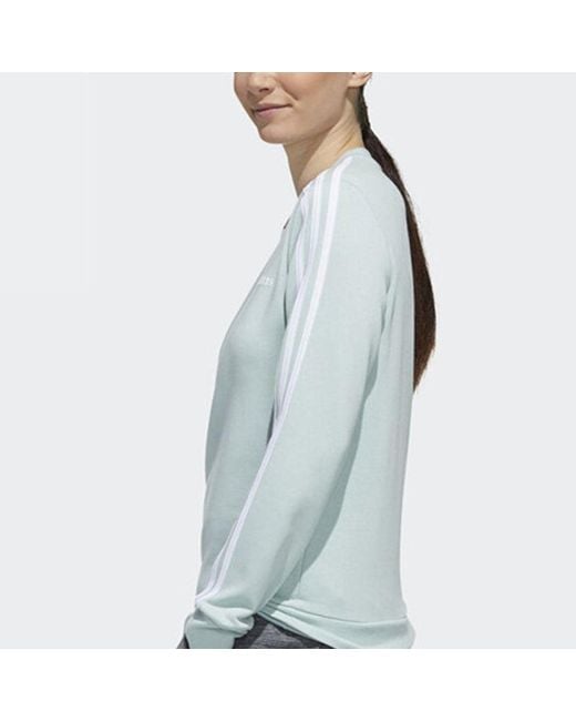 Adidas Blue (Wmns) Essentials 3-Stripes Jumper