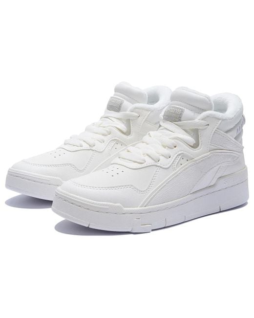 Li-ning White (Wmns) Superwave Mid