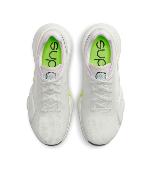 Nike White (Wmns) Air Zoom Superrep 3 Premium Volt'
