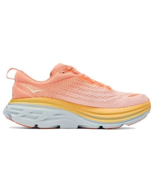 Hoka One One Orange (Wmns) Bondi 8 'Shell Coral Peach Parfait'