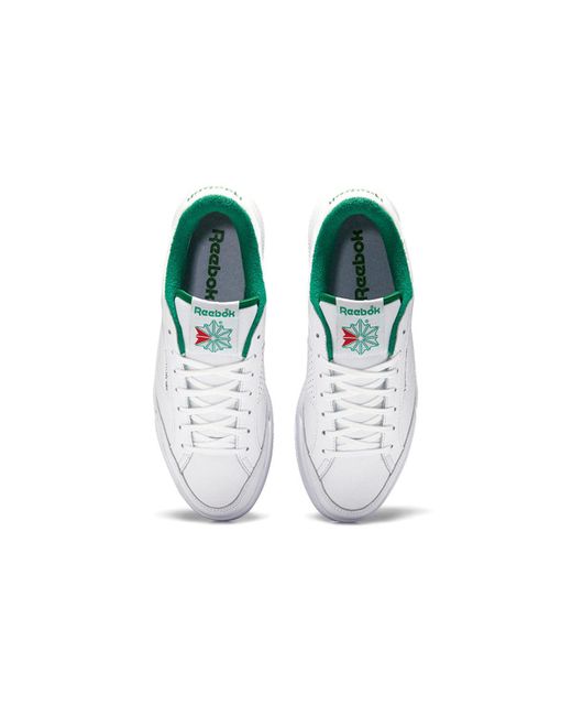 Reebok White Ad Court Sneakers for men