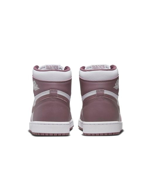 Nike Brown 1 Retro High Og Sky J Mauve' for men