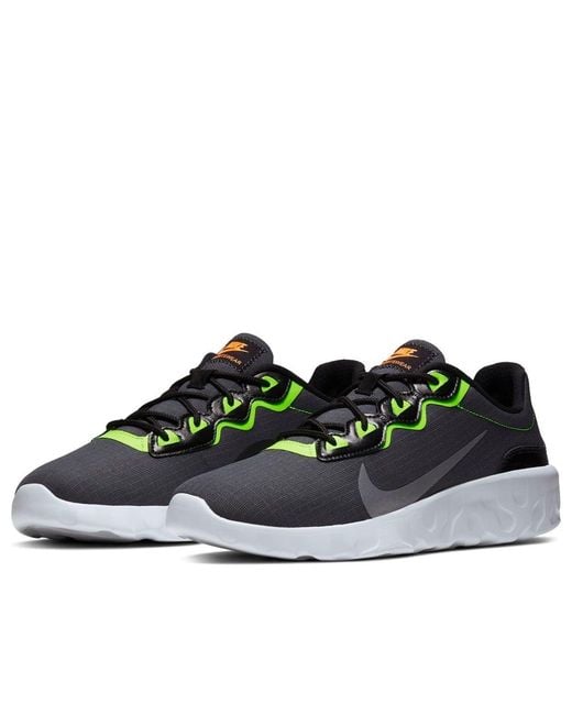 Nike Black Explore Strada Wntr 'Dark Volt' for men