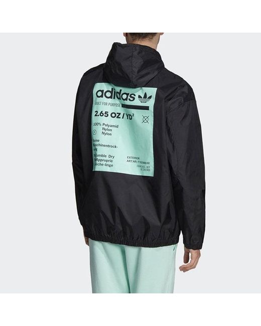 Adidas Blue Originals Kaval Windbreaker Jacket for men