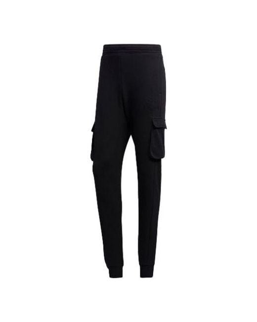 Adidas Black Originals Embossed Pant Sports Pants for men