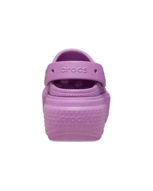 CROCSTM Purple Stomp Clog; Bubble