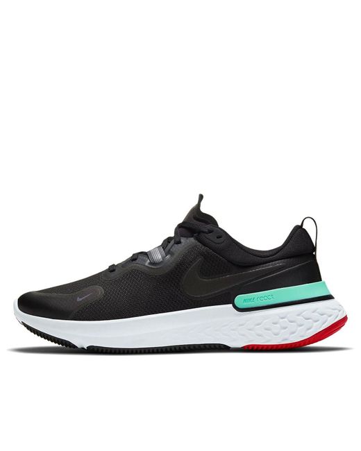 Nike Black React Miler Glow' for men