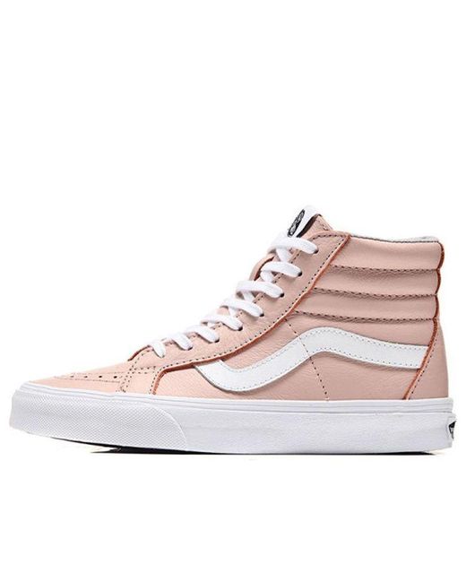 Vans Pink Sk8-Hi Reissue Leather 'Oxford Evening' for men