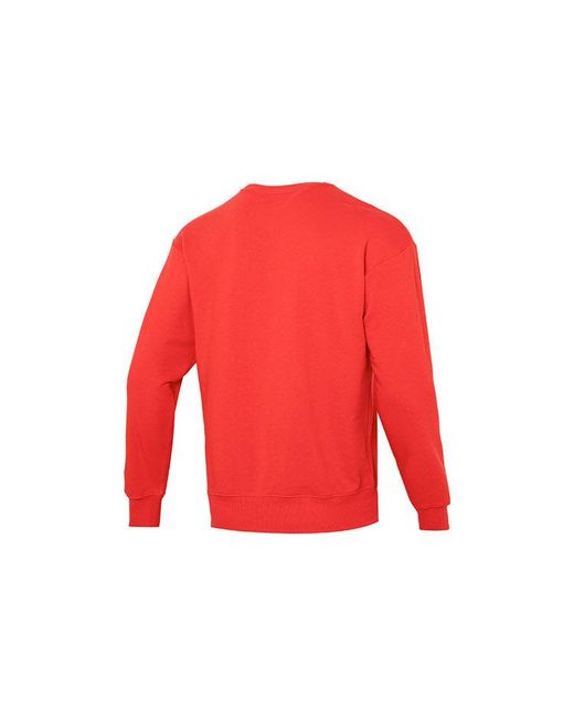 PUMA Red Essentials Cny Graphic Logo Sweatshirt for men