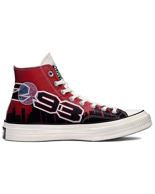 Converse Chinatown Market X Chuck 0 High 'bulls Championship Jacket' in Red  for Men | Lyst