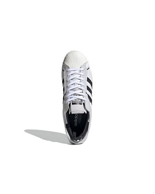 Adidas Blue Superstar Ws2 Deconstructed Stripes' for men