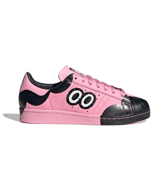 Adidas Pink Originals X Face Studios Superstar 82 'Light' for men