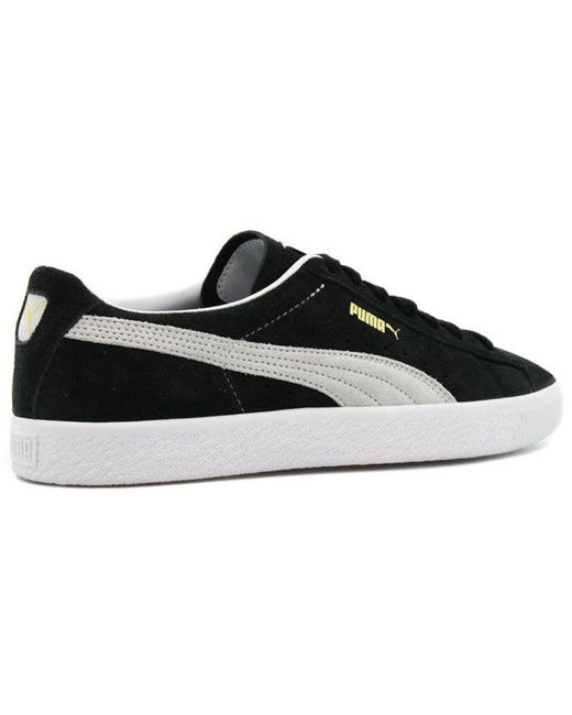 PUMA Black Suede Vintage for men
