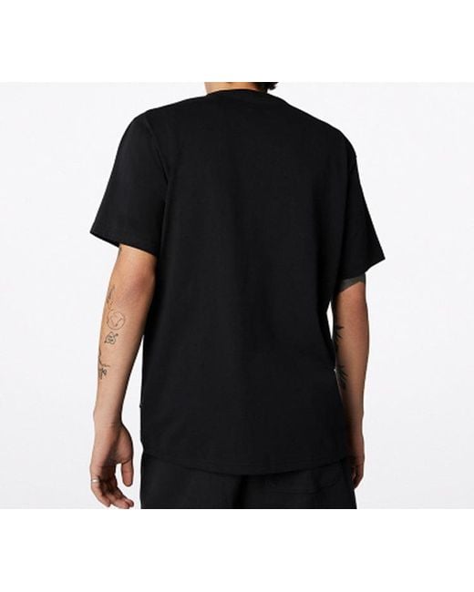 Converse Black All Star Printing Sports Short Sleeve for men