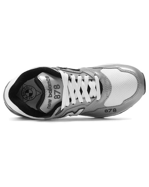 New Balance White 878 for men